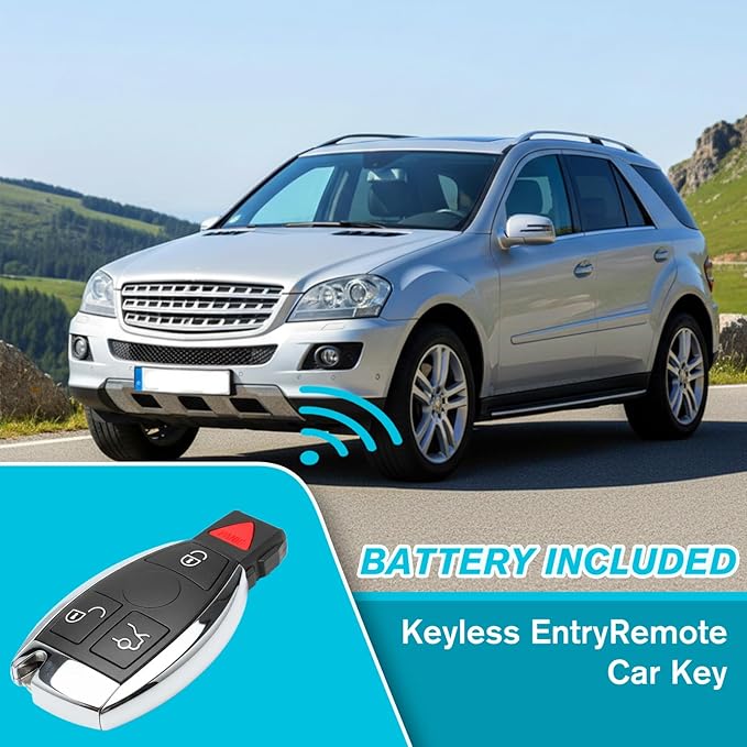 2PCS Car Key Fob Keyless Entry Remote 315MHz YZ3312 IYZ3317 - Image 2