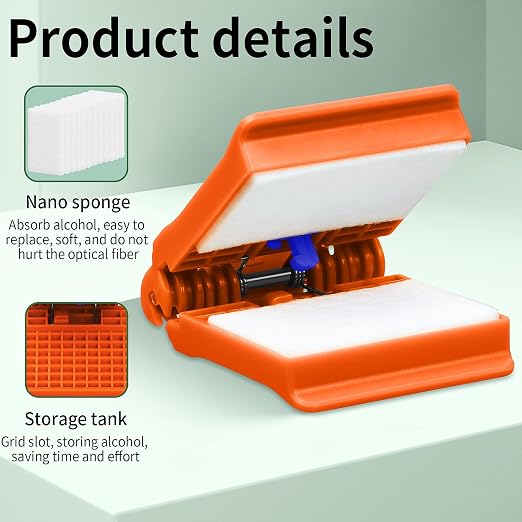 A-07 3PCS Equipped with 30 Replacement cores Fiber Optic Cleaning Wipe - Image 5