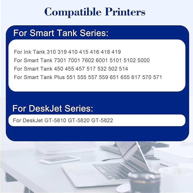 Pristar 8 Pack 32XL 31 Ink Compatible with HP 31 32XL Ink Bottle Set Replacement with HP Smart Tank 6001 5101 651 5000 7301 7001 7602 5102 Plus 551 455 457 450 (165 ML 32XL Black, 100 ML 31 CMY