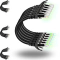 Rapink Patch Cables Cat6 5ft, Ethernet Patch Cable 10G Support, Cat 6 Patch by Rapink