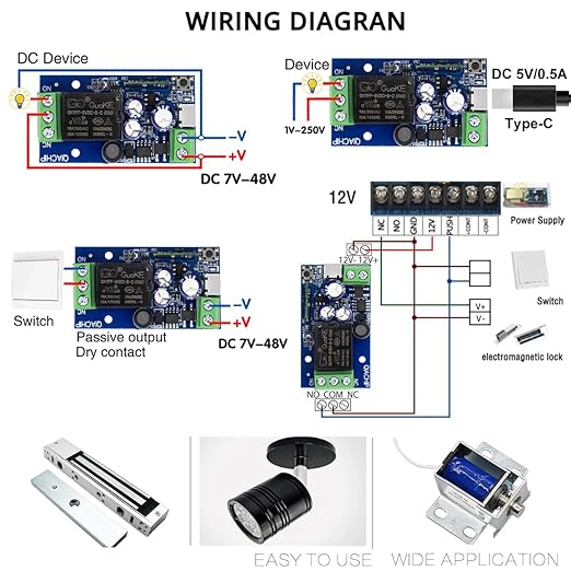 Ewelink WiFi Wireless Smart Relay Module USB 5v 1 Channel Inching Selflock - Image 5