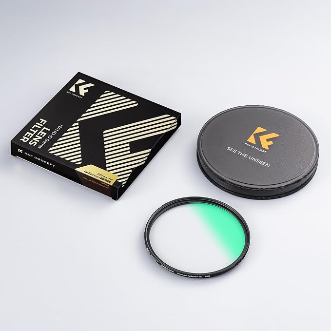 K&F CONCEPT 49mm Ultra-Low Reflectivity MCUV Lens Protection Filter 28 - Image 8