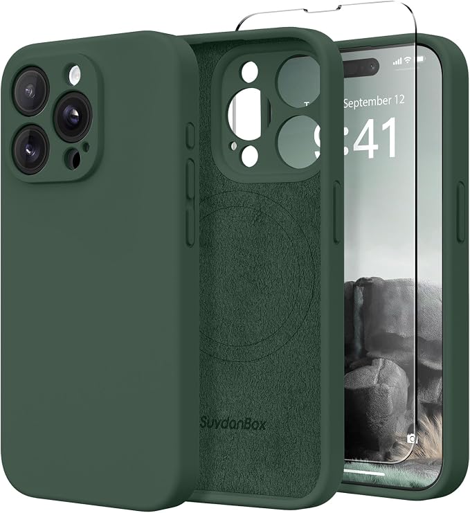 Magnetic for iPhone 15 Pro Max Case, Compatible by SUYDANBOX