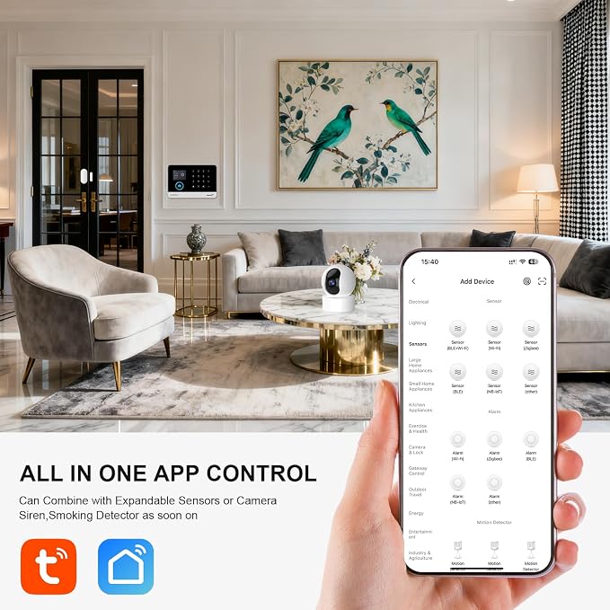 PGST Smart Home Security System, Wireless Home Alarm System - Image 3