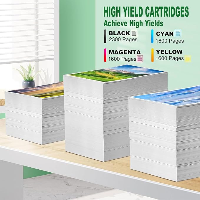 936E 936XL 936 Ink Cartridges Combo Pack Replacement for HP 936E 936XL Ink Cartridges Combo Pack for OfficeJet Pro 9120e 9125e 9730e 9130 9135e 9122e 9128e 9110b 9120b 9130b 9130e Printers, 4 Pack