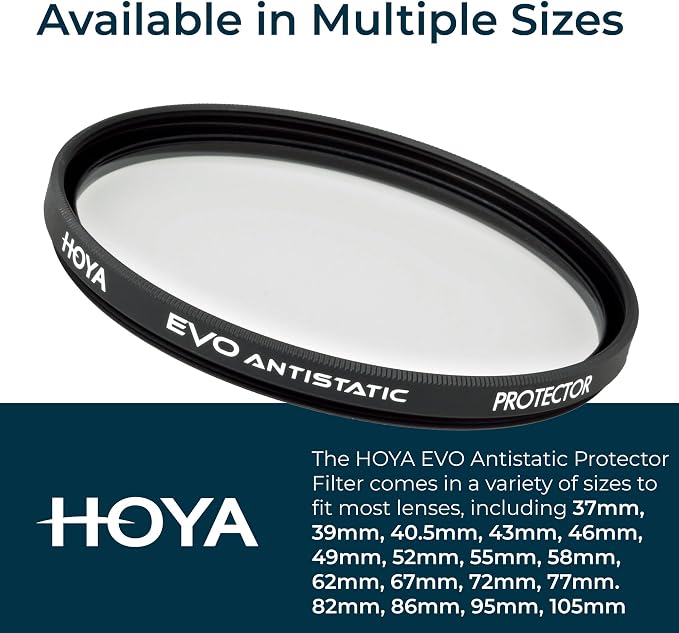 Hoya EVO Antistatic 62mm Filter — Premium Optical Glass w/ 16-Layer SMC Lens - Image 7
