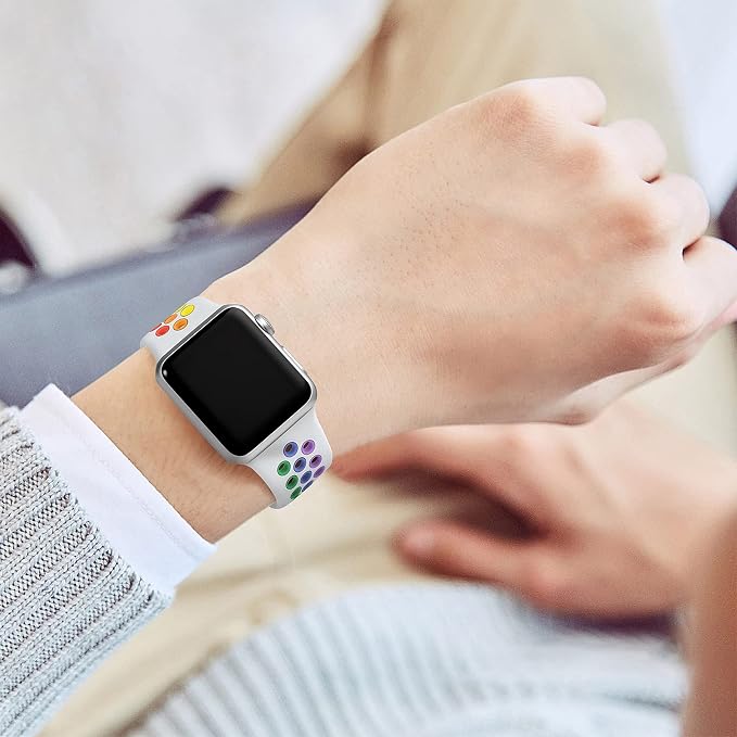 Lerobo Compatible with Apple Watch Band Series 9 45mm 11 10 46mm SE 44mm 42mm - Image 7