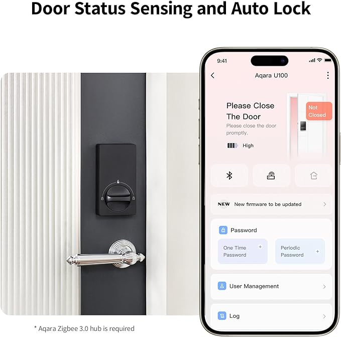 Aqara Smart Lock U50, Keyless Entry Door Lock - Image 4