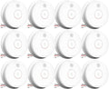 SITERWELL Smoke Detector, Hardwired Interconnected Smoke Detector, by SITERWELL