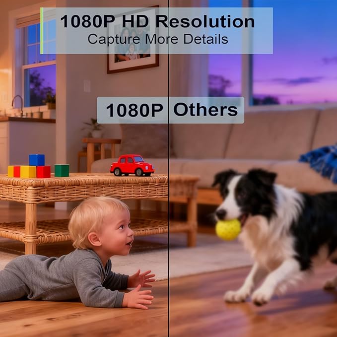 Security Camera Indoor, 2K HD WiFi Cameras - Image 3