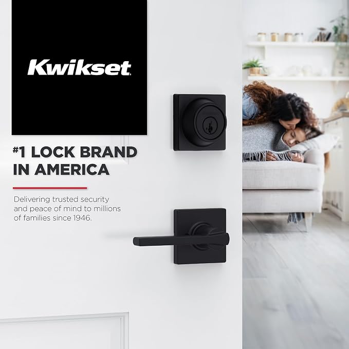 Kwikset Casey Interior Passage Door Handle, Lever - Image 10