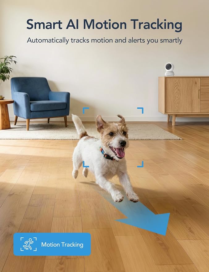 GNCC 2K Cameras for Home Security, Indoor Pan/Tilt Security Camera for Baby - Image 9