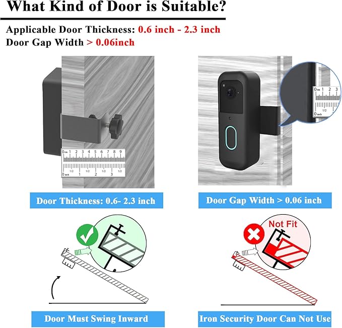 Blink Doorbell Mount, Anti-Theft Doorbell Mount - Image 5
