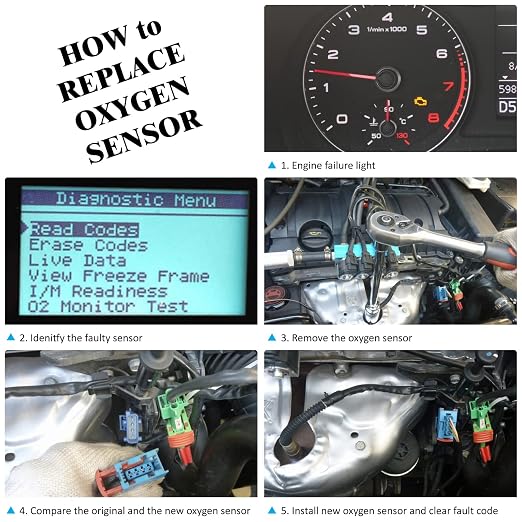 234-4012 O2 Oxygen Sensor Air Fuel Ratio Upstream Compatible - Image 4