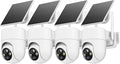 Oculview 2K Solar Security Cameras Wireless Outdoor, Cameras by Oculview