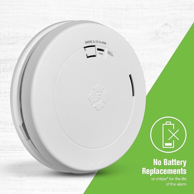 First Alert SMCO210, 10-Year Sealed Battery Combination Smoke & Carbon Monoxide - Image 2
