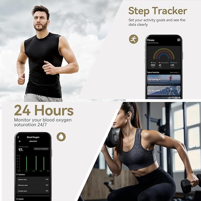 Smart Ring for Women & Men, Fitness Tracker - Image 3