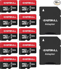 EASTBULL 8GB 10-Pack of Micro SD Cards, SD Memory Card 8GB SD Cards Pack Full by EASTBULL
