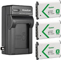 Kastar 3-Pack NP-BX1 Battery and AC Wall Charger Replacement by Kastar