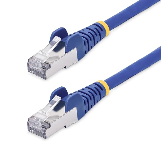 StarTech.com 10ft Blue CAT8 Ethernet Cable, Snagless RJ45, 100W PoE++, 26AWG by StarTech