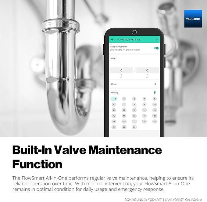 NSF Certified YoLink FlowSmart All-in-One Smart Water Meter & Auto Shutoff - Image 5