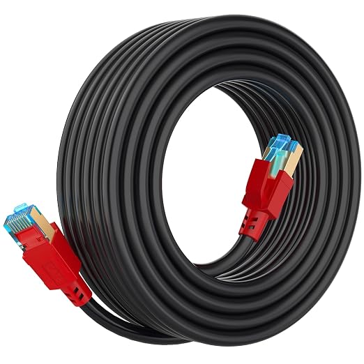 AOPOCKAN TECH Cat 8 Ethernet Cable 20 ft, Heavy Duty High Speed Internet by AOPOCKANTECHEthernetCables