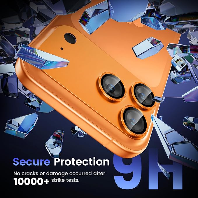 Tensea for iPhone 17 Pro Camera Lens Protector, Metal Aluminum Alloy Tempered - Image 5