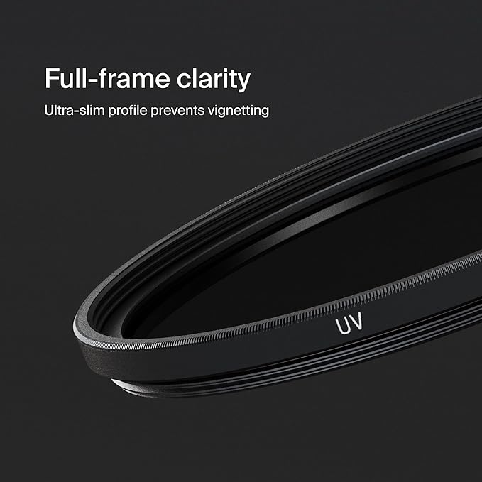 Urth 46mm UV Lens Filter — 30-Layer Nano-Coated, HD Optical Glass UV Camera - Image 4