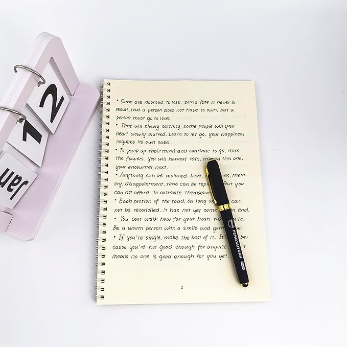 Fengtaiyuan 038P18Prox6, Gel Pens, Black Ink, Ultra FIne 0.38mm, Writting Pens, Smooth, 6 Pack (038P18Prox6)