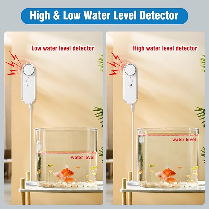 Daytech High / Low Water Level Sensor 100 dB Sump Pump Alarm, Water Level - Image 2