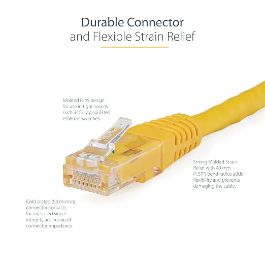 StarTech 5ft CAT6 Ethernet Cable - Image 3