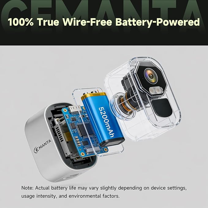 2K Security Camera Wireless Outdoor, Solar Powered WiFi Cameras - Image 4