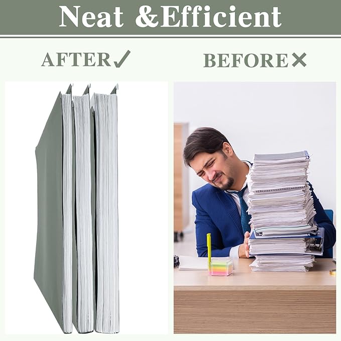 gisgfim 15 Pack Reinforced 11x17 Hanging File Folders 1/5 Cut Heavy Duty Hanging File Folders with Plastic Tabs & Label Cards Expanding Hangers File Organizer for Drawing Engineering Document (Green)