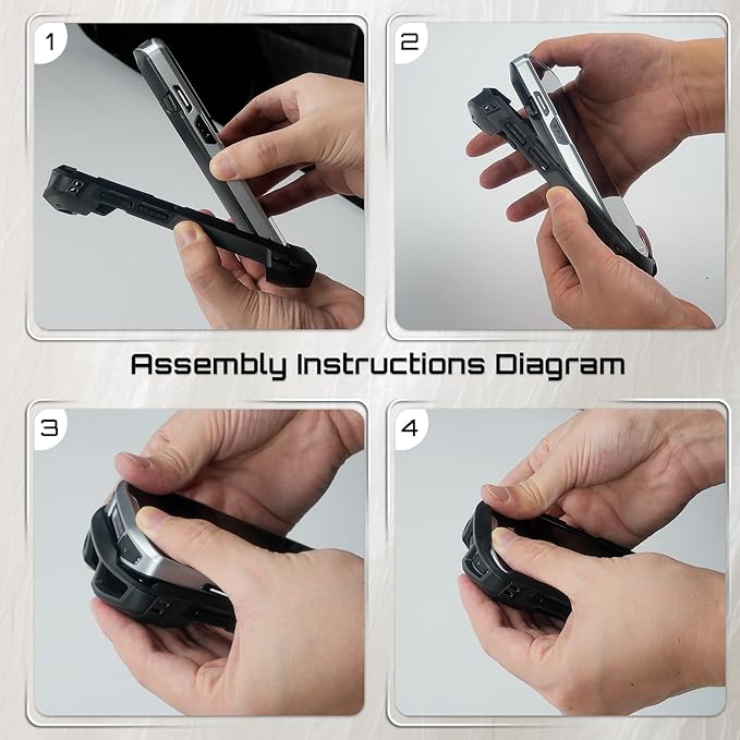 TC51 TC52 TC56 TC57 TC510K Case with Hand Strap - Protective & Ergonomic for Zebra Handheld Barcode Scanners SG-TC5X-EXO1-01 SG-TC5X-EXONHS-01 (Black-Yellow Blend)