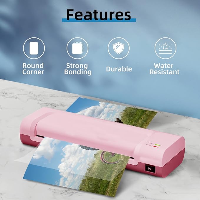 Uinkit 4 Mil 100 Pack Legal Size Thermal Laminating Pouches, 9x14.5-Inches, Clear Glossy Lamination Sheets Laminator Pockets