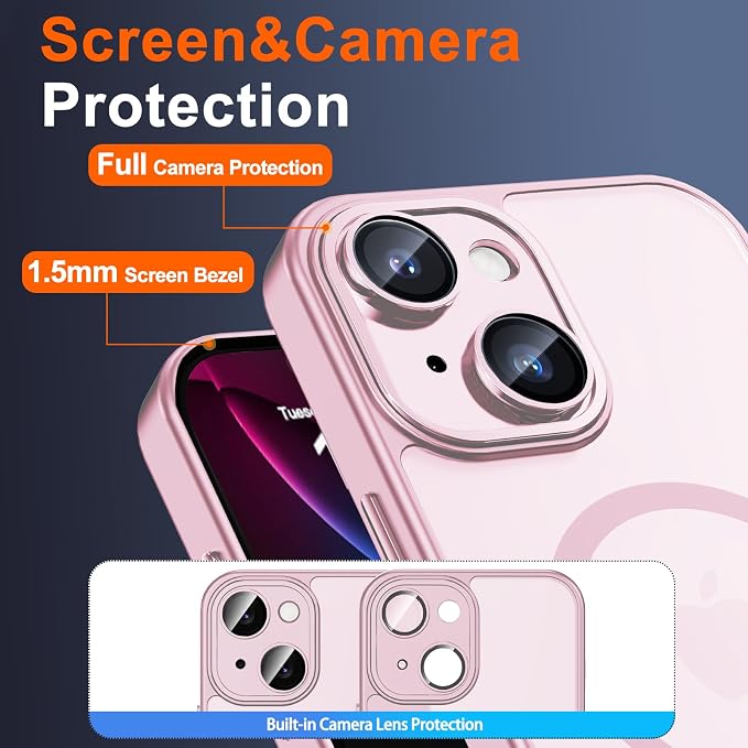 for iPhone 14 Plus Case with Privacy Screen Protector and Camera Protection - Image 6
