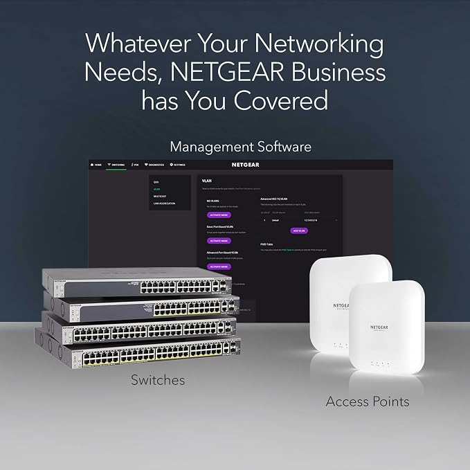NETGEAR 28-Port Gigabit Ethernet Smart Switch- Managed, - Image 6