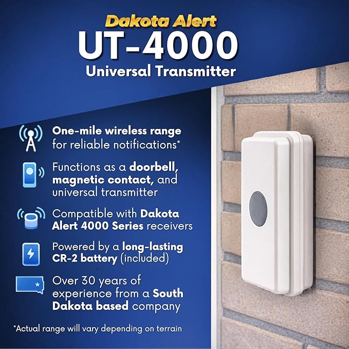 Dakota Alert Wireless Driveway Alarm System Complete Kit – DCPA-4000 Vehicle - Image 5