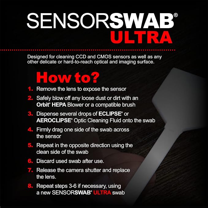 Sensor Cleaning Swab Kit - Image 8