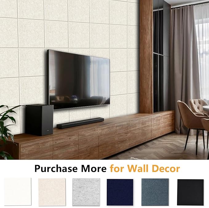 Large Cork Board for Wall with Pins, 36" x 24" Bulletin Board Self-Adhesive Pin Board | Customized 6 Packs Felt Tiles for Office Home Wall Decor