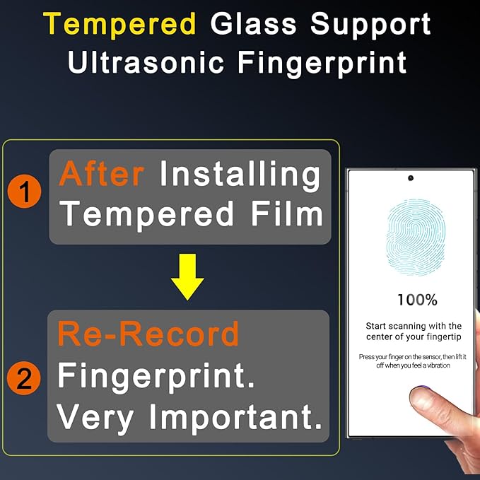 Ferilinso 3 Pack Privacy Screen Protector - Image 2
