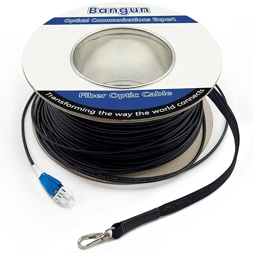 400 Meters Uniboot LC to LC Outdoor Armored Fiber Patch Cable by Bangun