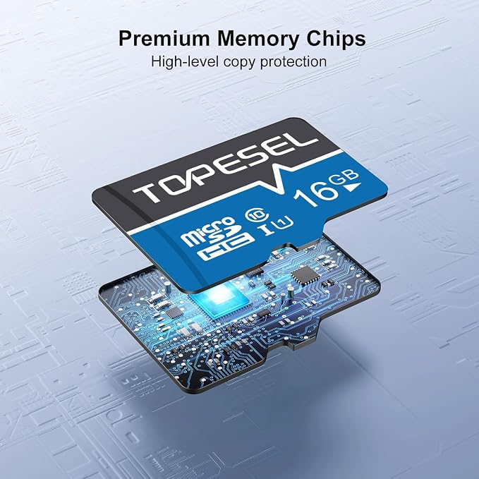 TOPESEL 16GB Micro SD Card 5 Pack Memory Cards - Image 6
