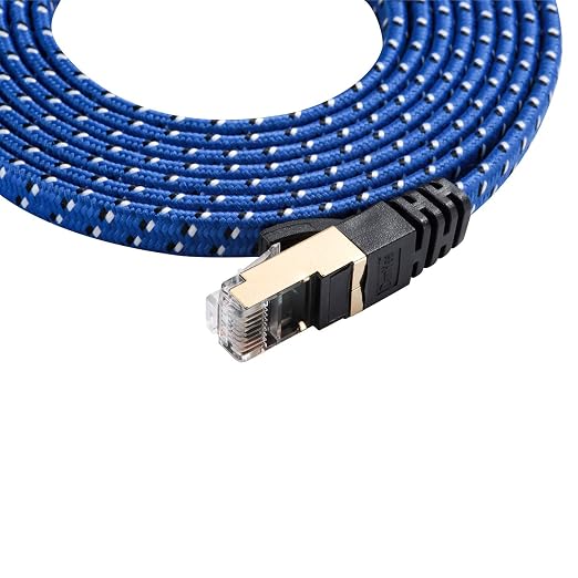 DanYee Cat 7 Ethernet Cable, Nylon Braided 66ft CAT7 High Speed Professional - Image 7