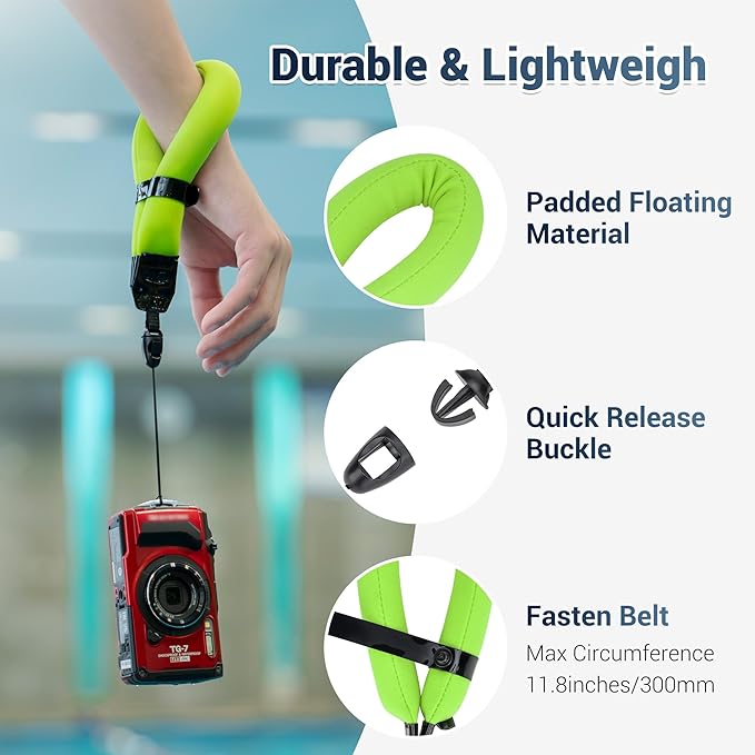 JJC Camera Floating Wrist Strap - Image 4