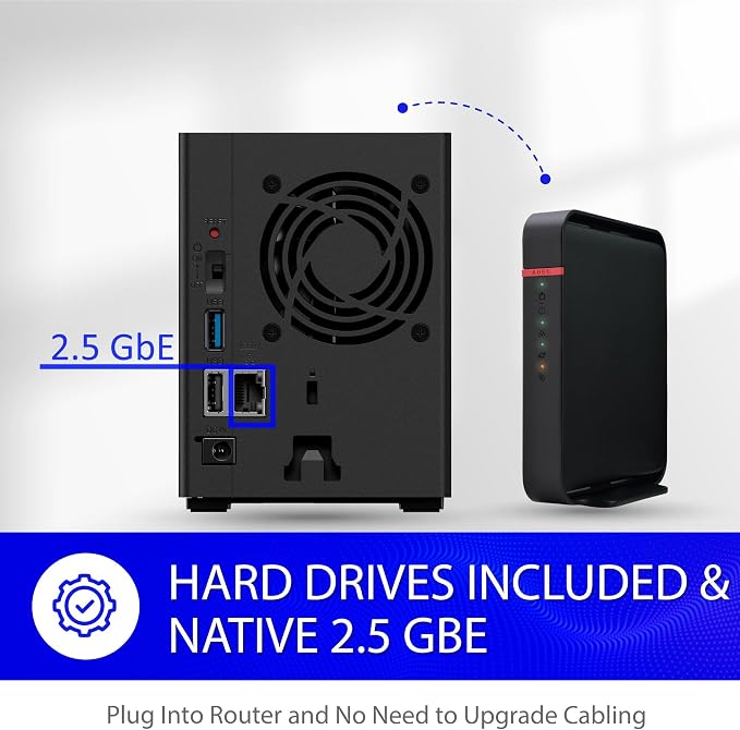 BUFFALO LinkStation SoHo 720 2-Bay Professional Office NAS 8TB - Image 5