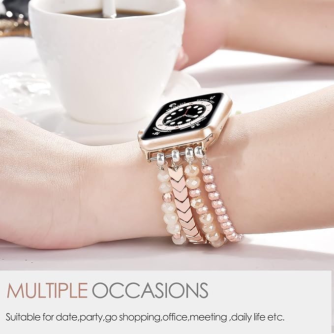 MOFREE Beaded Bracelet Apple Watch Band - Image 4