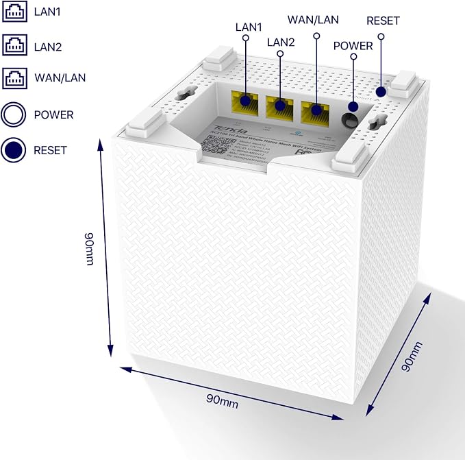 Tenda Nova Mesh WiFi System MW12 - Image 2