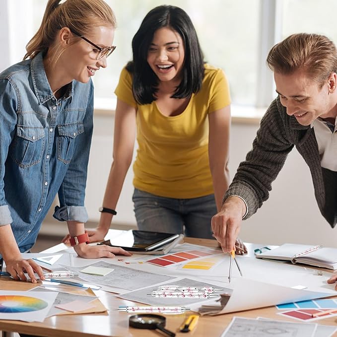 10Pcs Cute Pink Bow Pens Coquette Bow Ballpoint Pens Retractable Ballpoint Pens for Writing Journal Taking Notes School Office Home (Bow, 10)