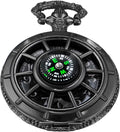 Men's Pocket Watch, Arabic Digital Dial Pocket Watches by Whodoit